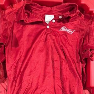 Budweiser Women’s Red Polo Shirt